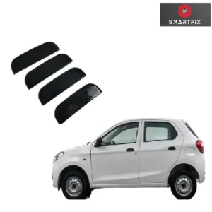 Maruti Suzuki Alto Catch Cover, Door Handles, Chrome, Universal for Alto All Models, Set of 4 Pcs (Black)