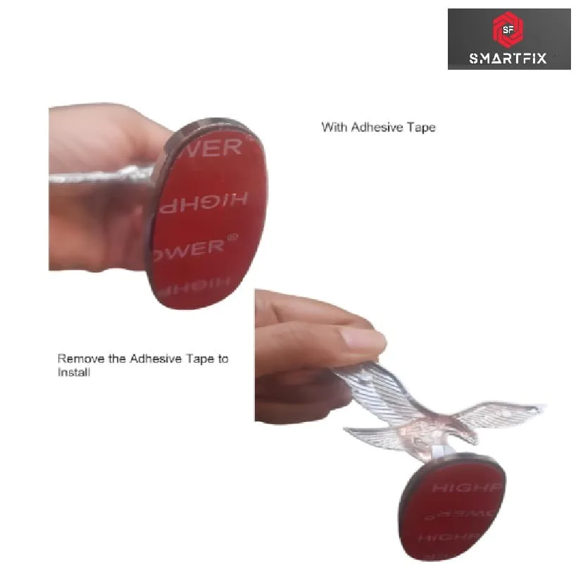 Eagle Car Front Hood Bonnet Emblem Sticker Metal Silver for Stylish Look of Your car, Universal - Image 5