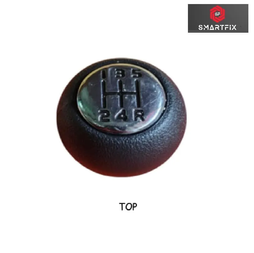 Heavy Duty Gear Lever Knob/Shifter Knob for Maruti Suzuki Ritz, Black Color, 5 Speed, Pack of 1 - Image 2
