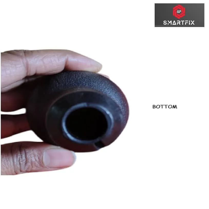 Heavy Duty Gear Lever Knob/Shifter Knob for Maruti Suzuki Ritz, Black Color, 5 Speed, Pack of 1 - Image 3