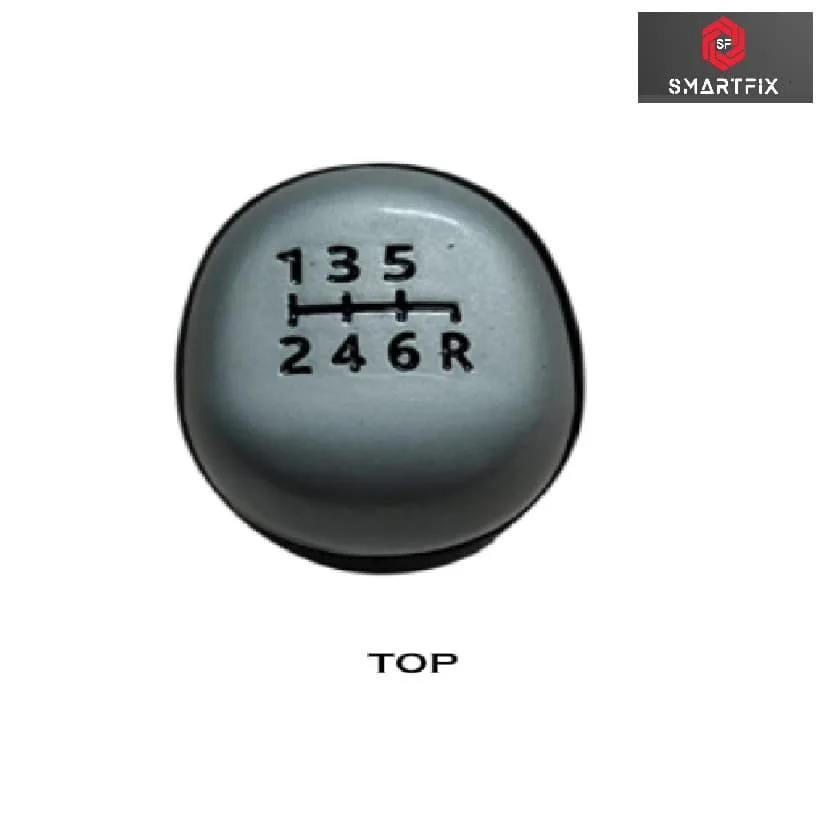 Heavy Duty Gear Lever Knob/Shifter Knob For Tata Nexon, 6 Speed, Black/Grey, Pack of 1 - Image 6