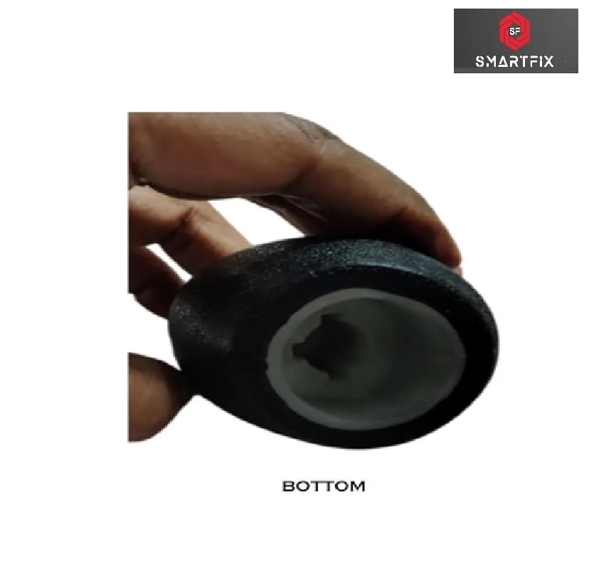 Heavy Duty Gear Lever Knob/Shifter Knob For Tata Nexon, 6 Speed, Black/Grey, Pack of 1 - Image 5