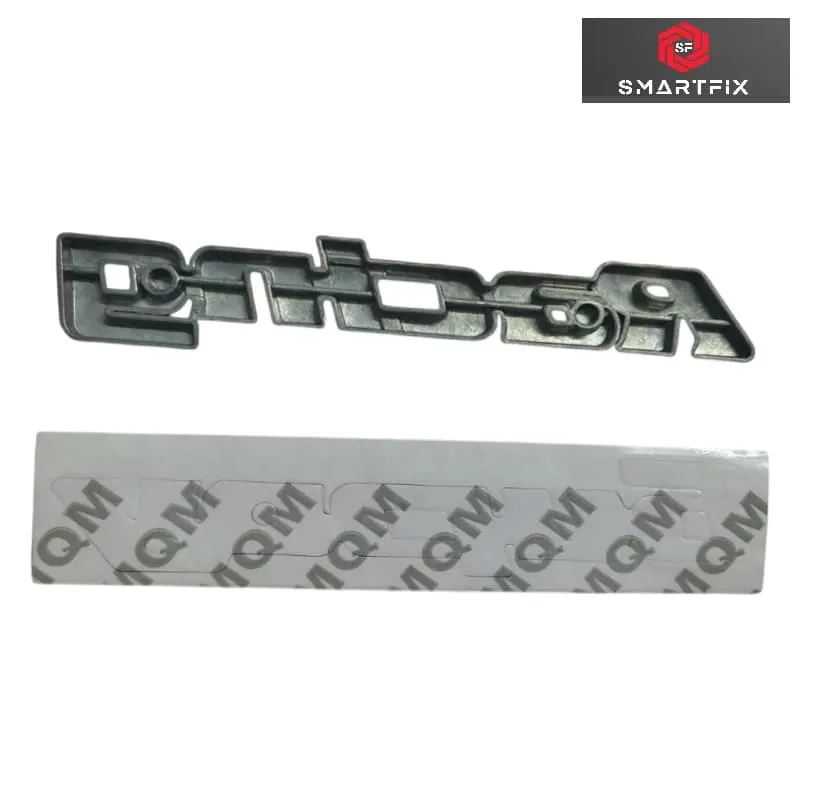 Racing 3D Metal Logo Badge Sticker for Cars and Bikes, Universal, Red, 13x2x0.5 cm, Pack of 1, Chrome, with Adhesive - Image 6