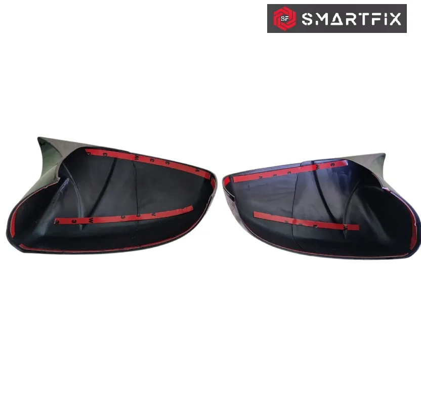 Batman Style Side Mirror Cover Plain Without Cut for Celerio Old LXI Model Glossy Black, Set of 2 LH & RH - Image 7