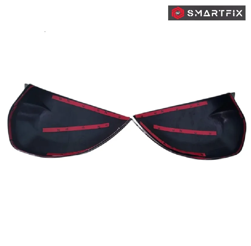 Batman Inspired Car Side Mirror Cover for Tata Harrier with Indicator Cut, Glossy Black Finish, Set of 2 LH & RH - Image 4