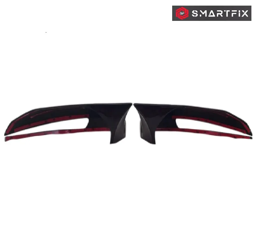 Batman Inspired Car Side Mirror Cover for Tata Harrier with Indicator Cut, Glossy Black Finish, Set of 2 LH & RH - Image 7