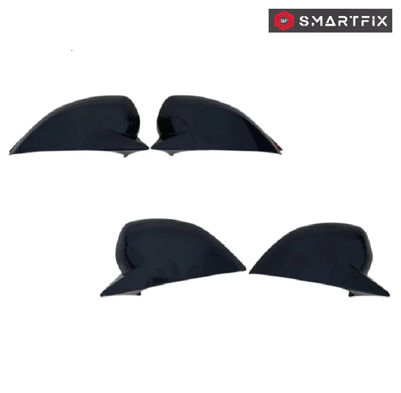 Batman Inspired Car Side Mirror Cover for Tata Harrier with Indicator Cut, Glossy Black Finish, Set of 2 LH & RH - Image 8