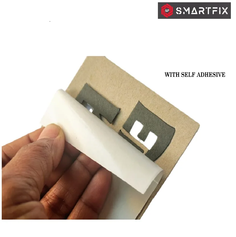 Royal Enfield & Bullet 350 Original Emblem Sticker Tank Monogram, Self Adhesive, Pack of 4, Gold - Image 5