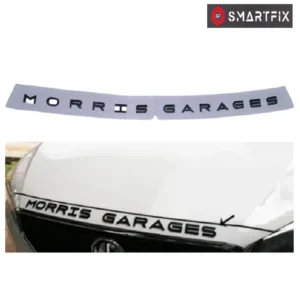 Morris Garages 3D Bonnet Letter, Self Adhesive, Pack of 1, Black