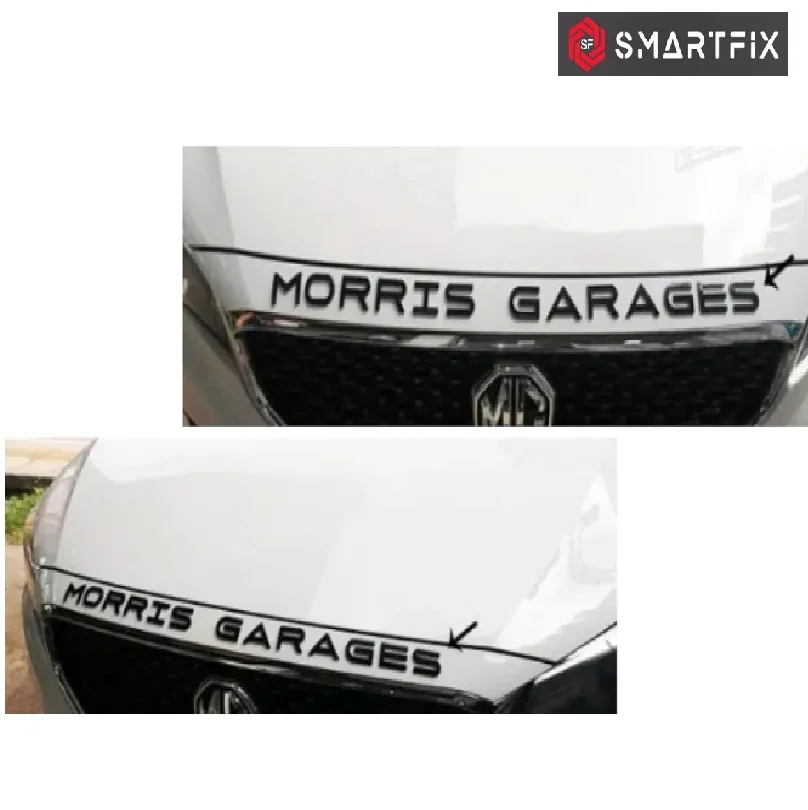 Morris Garages 3D Bonnet Letter, Self Adhesive, Pack of 1, Black - Image 2