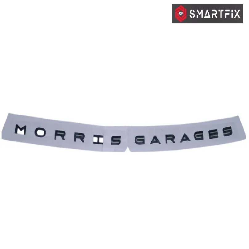 Morris Garages 3D Bonnet Letter, Self Adhesive, Pack of 1, Black - Image 4