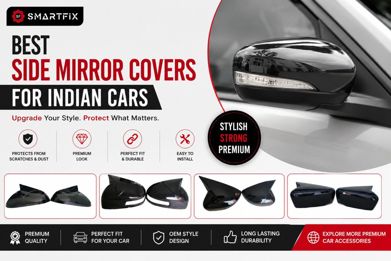 Best Side Mirror Covers for Indian Cars