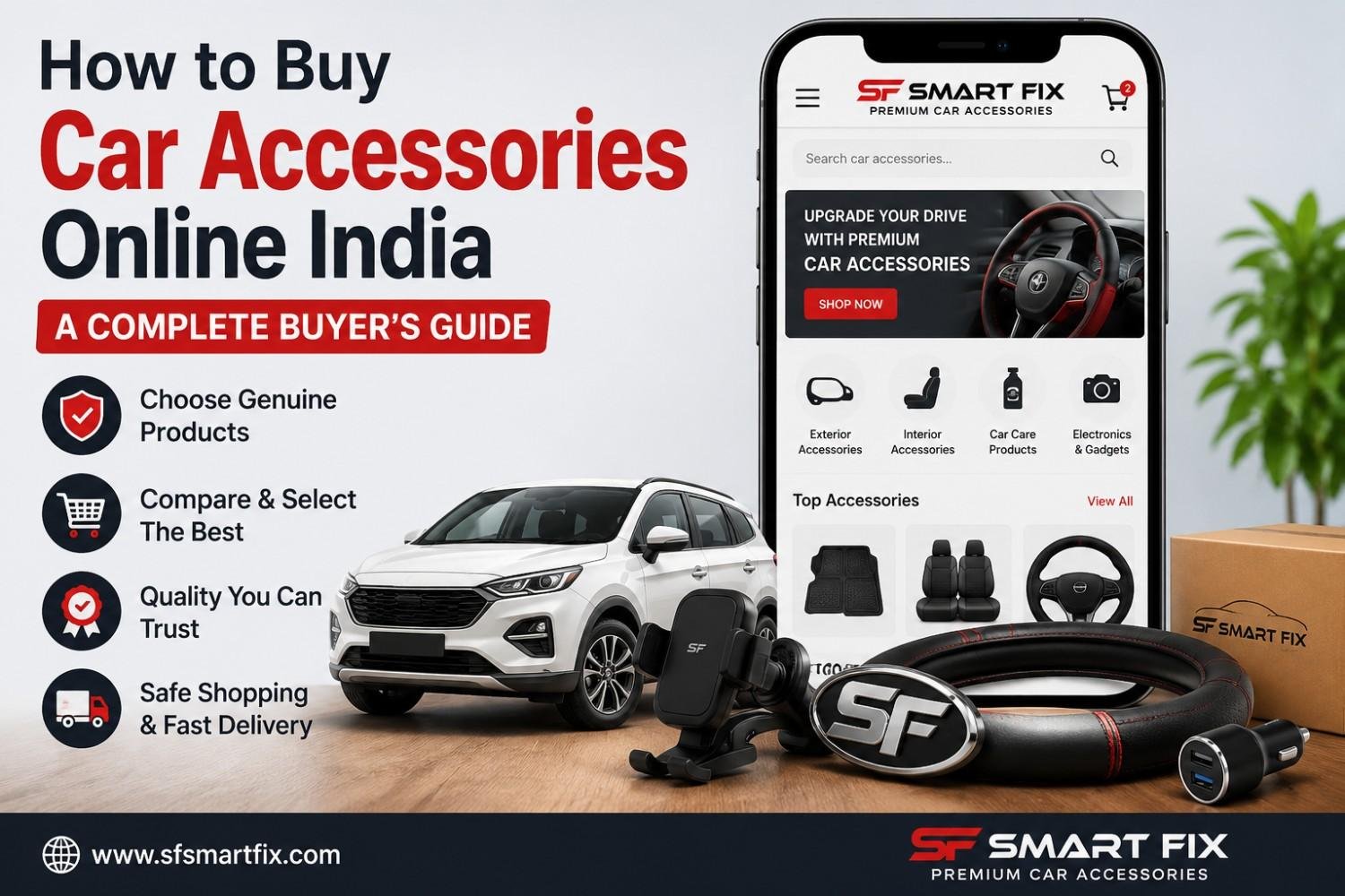How to Buy Car Accessories Online India
