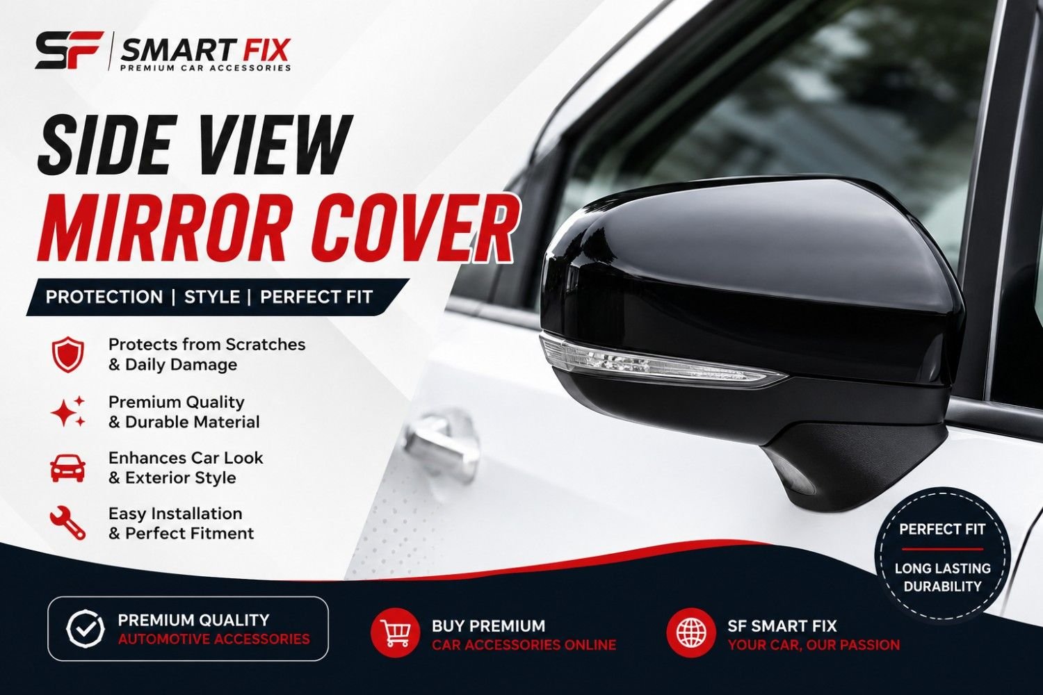 side view mirror cover