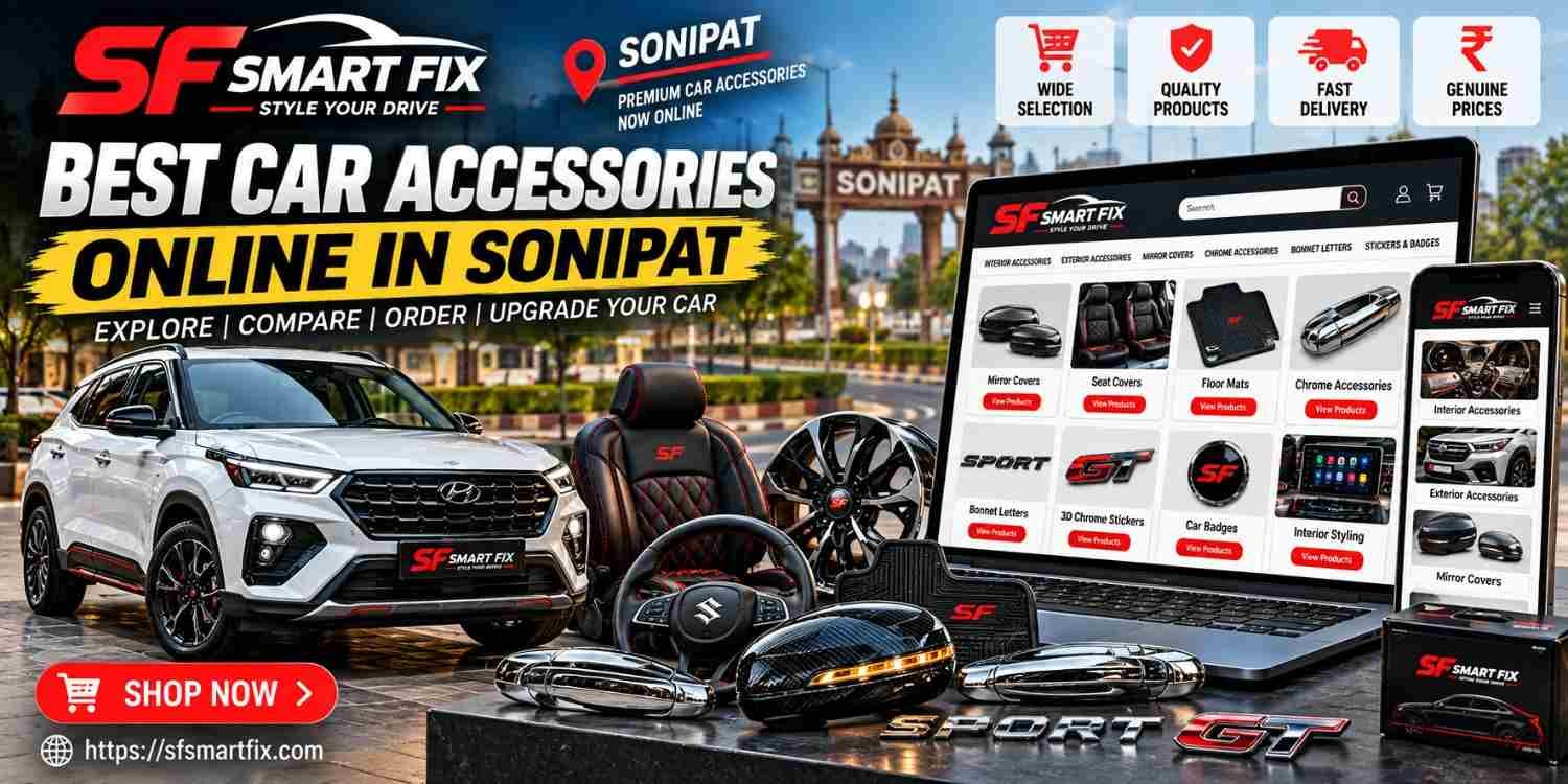 best car accessories online in Sonipat
