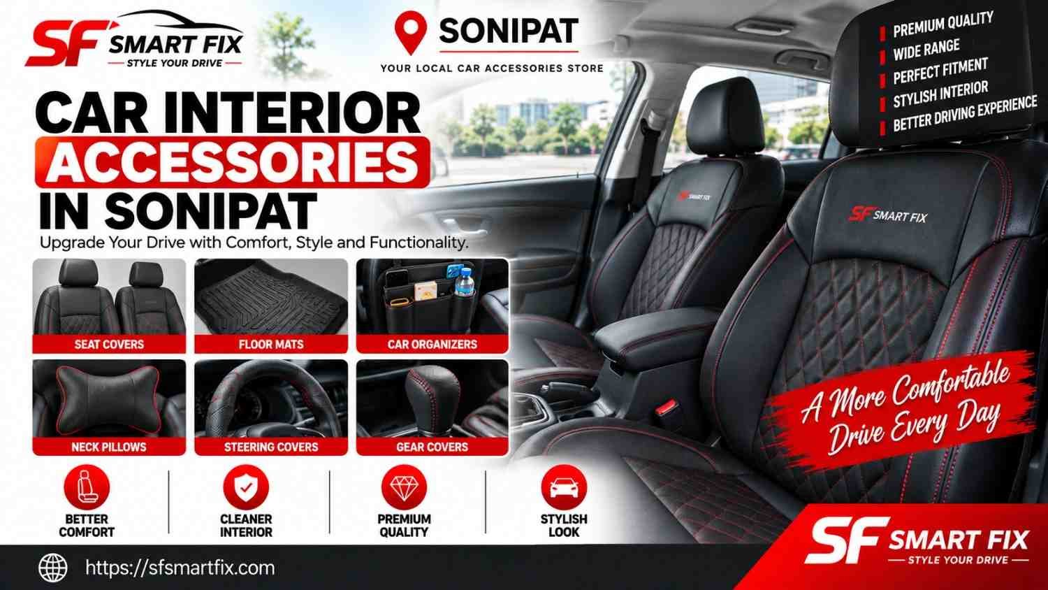 car interior accessories in Sonipat